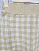 Love, Bonito Gingham Knit Midi Skirt – Size S (UK 8)