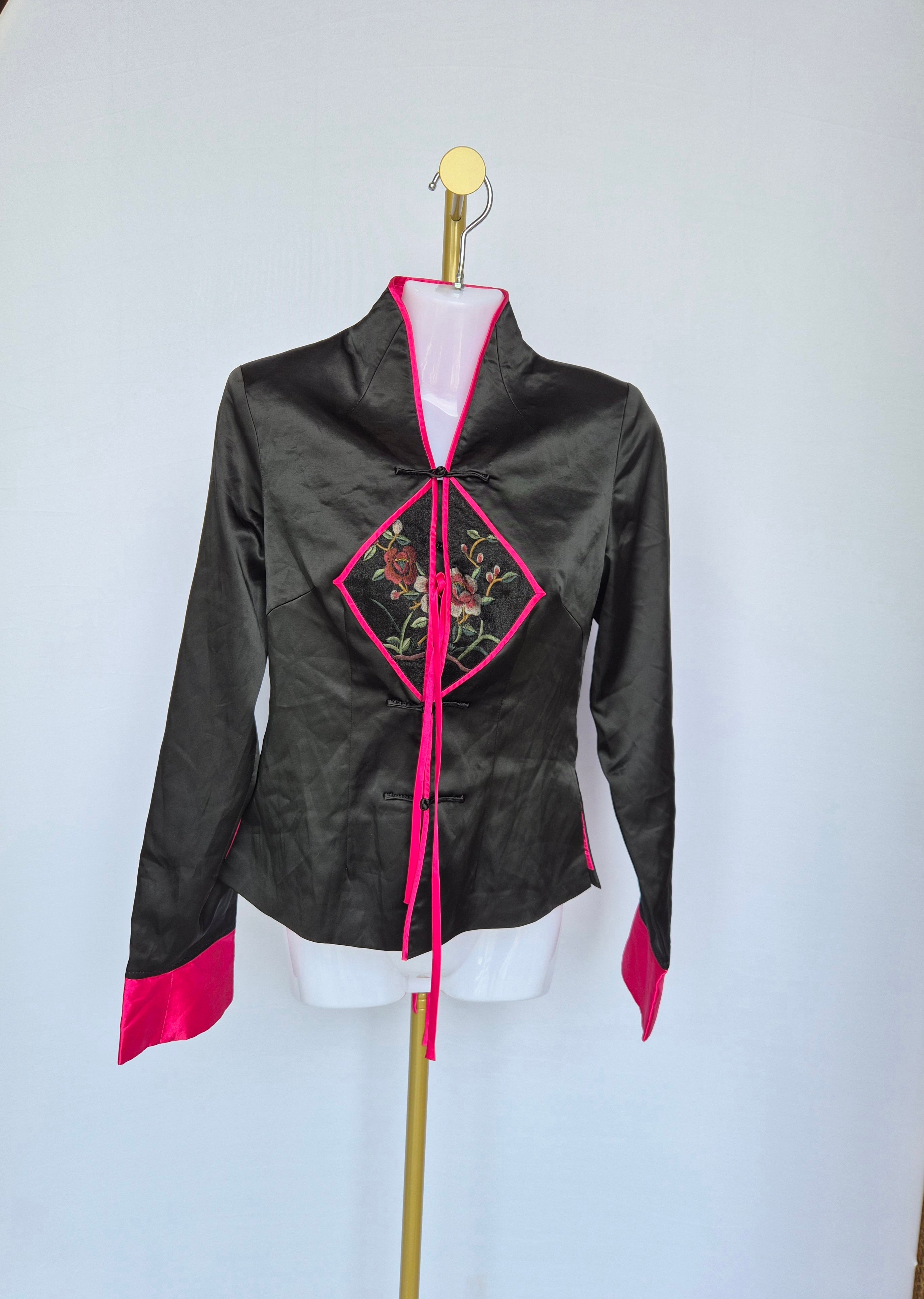 E'tho Embroidered Oriental Jacket – Size M
