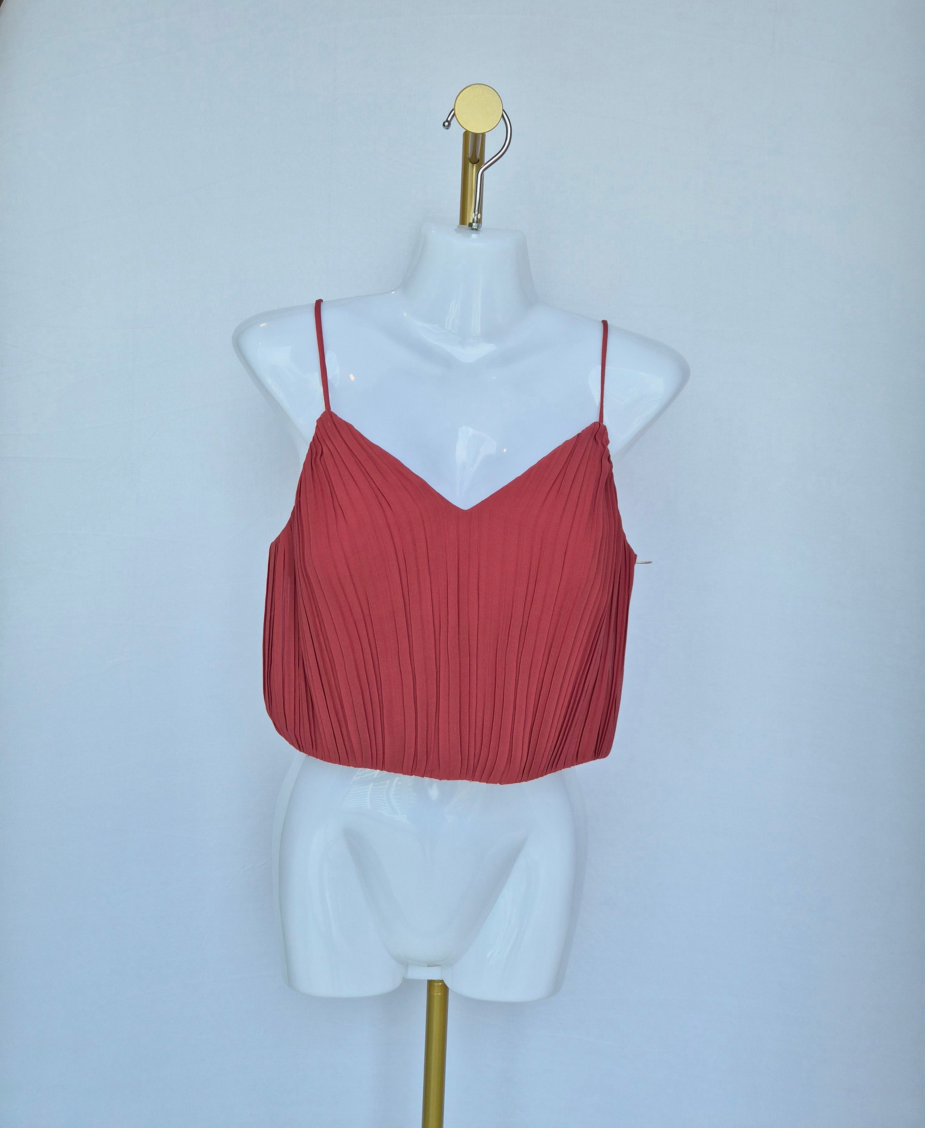 Love, Bonito Pleated Cami Top – Size S (UK 8 / US 4)