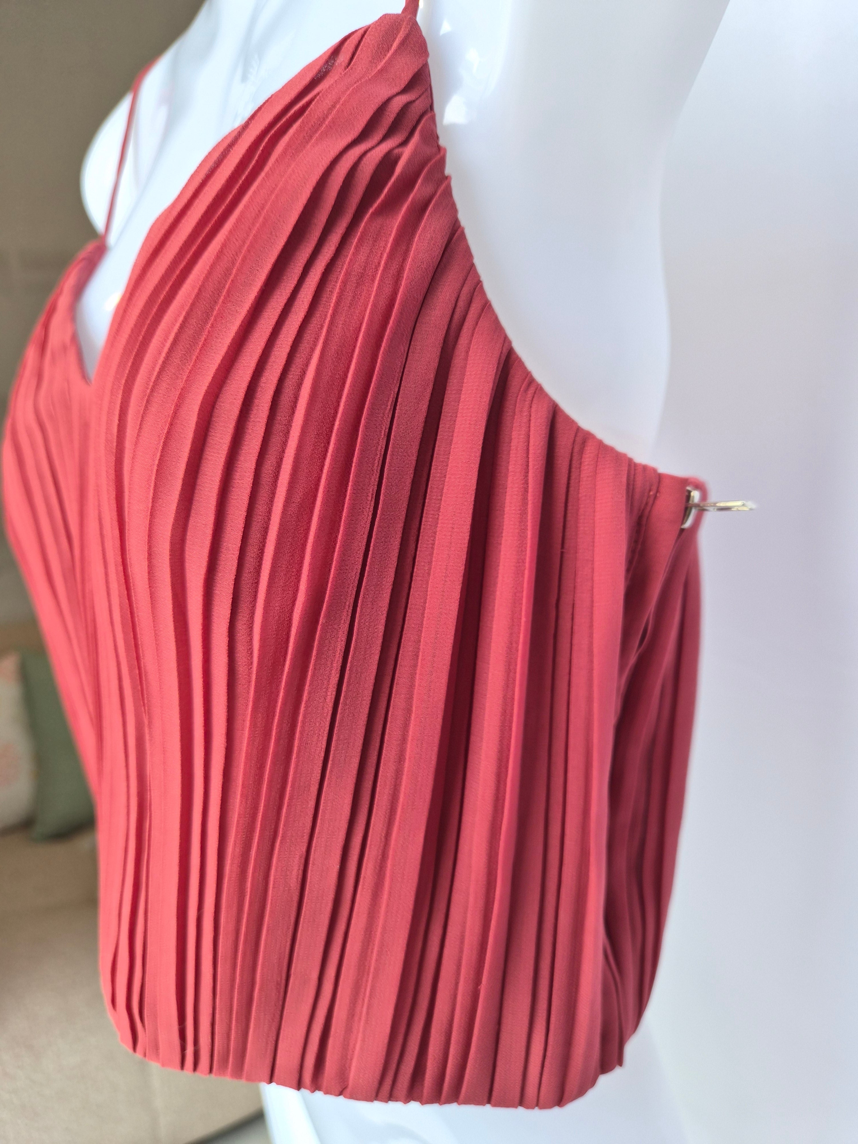 Love, Bonito Pleated Cami Top – Size S (UK 8 / US 4)