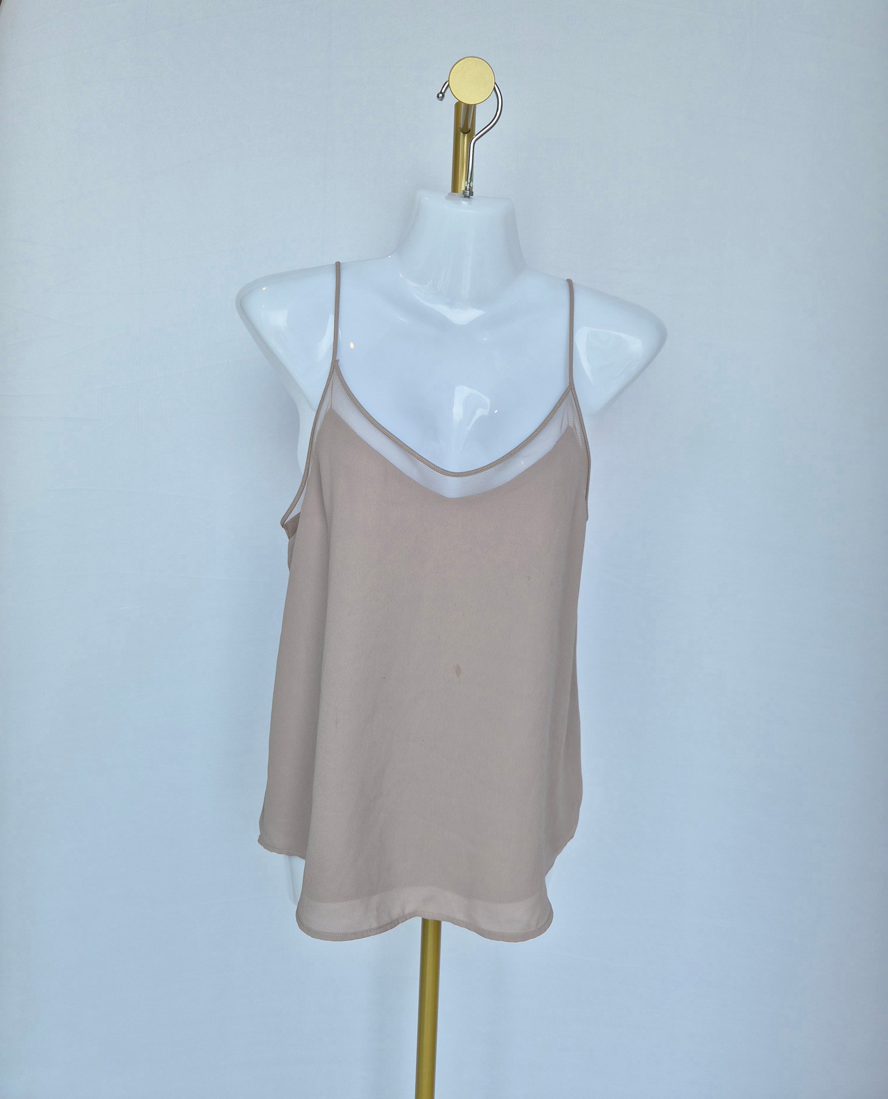Love, Bonito Sheer Mesh Cami – Size S (UK 8 / US 4)