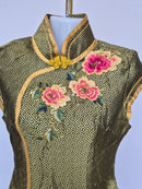 Butterfly Embroidered Cheongsam Dress