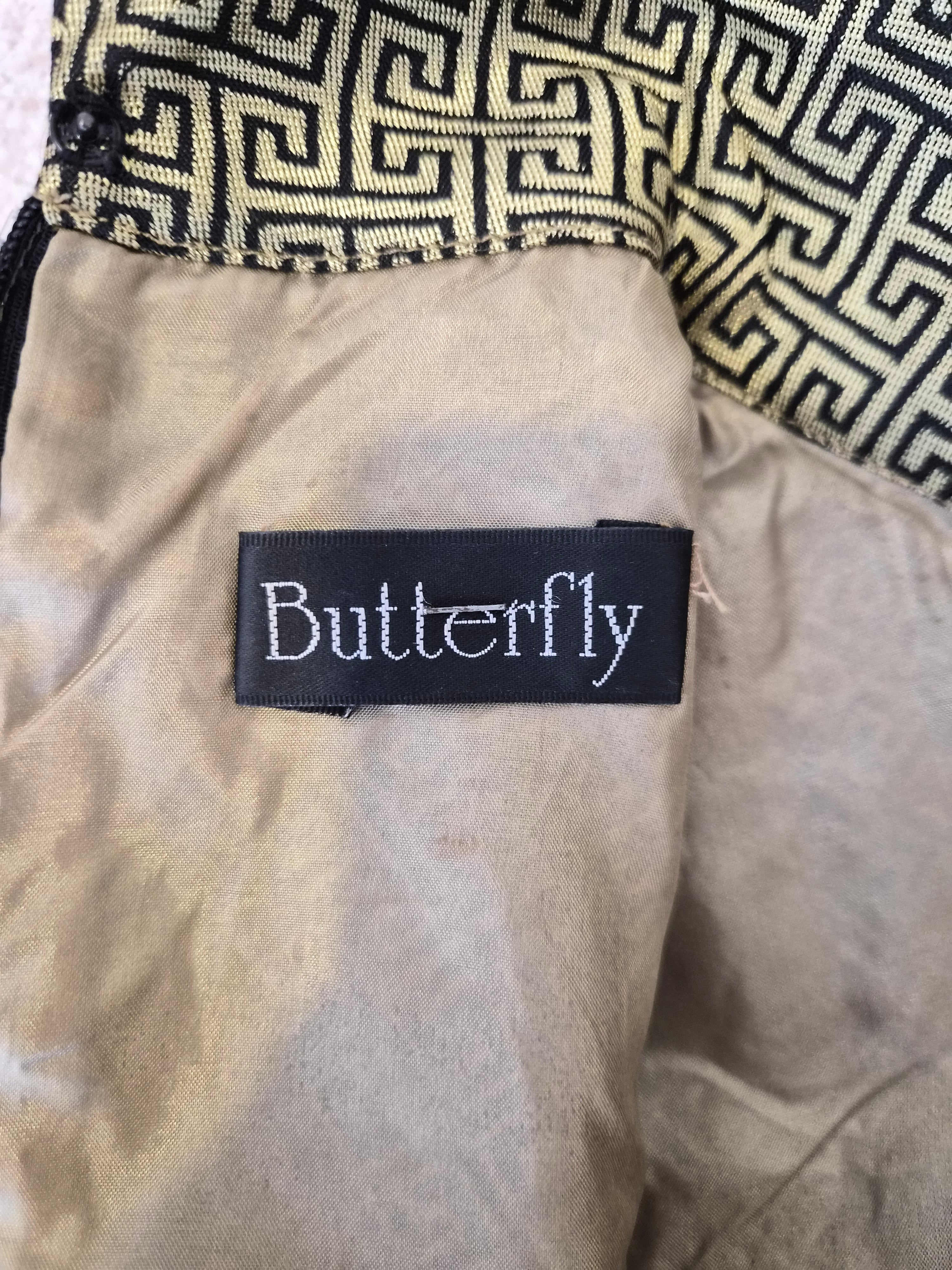 Butterfly Embroidered Cheongsam Dress