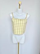 Love, Bonito Gingham Knit Cami Top (M / UK10)