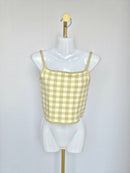 Love, Bonito Gingham Knit Cami Top (M / UK10)