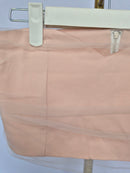 Diani Blush Pink Mesh Bandeau Crop Top