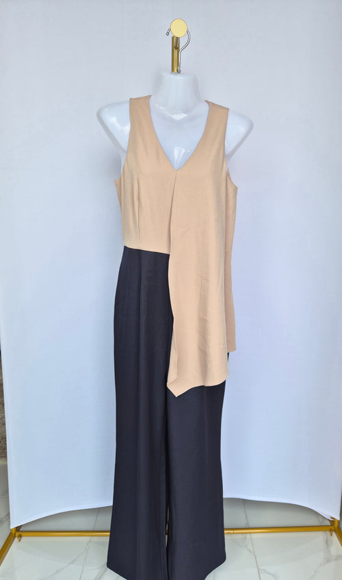 Love, Bonito Colourblock Wide-Leg Jumpsuit (Size S / UK 8)