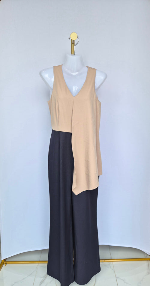 Love, Bonito Colourblock Wide-Leg Jumpsuit (Size S / UK 8)