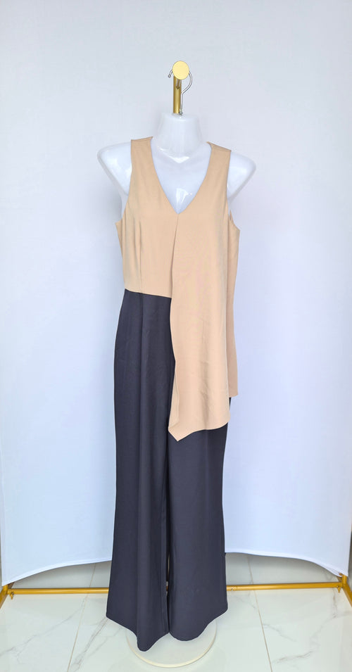 Love, Bonito Colourblock Wide-Leg Jumpsuit (Size S / UK 8)