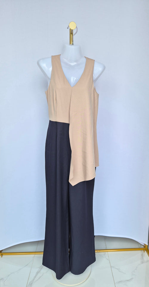 Love, Bonito Colourblock Wide-Leg Jumpsuit (Size S / UK 8)