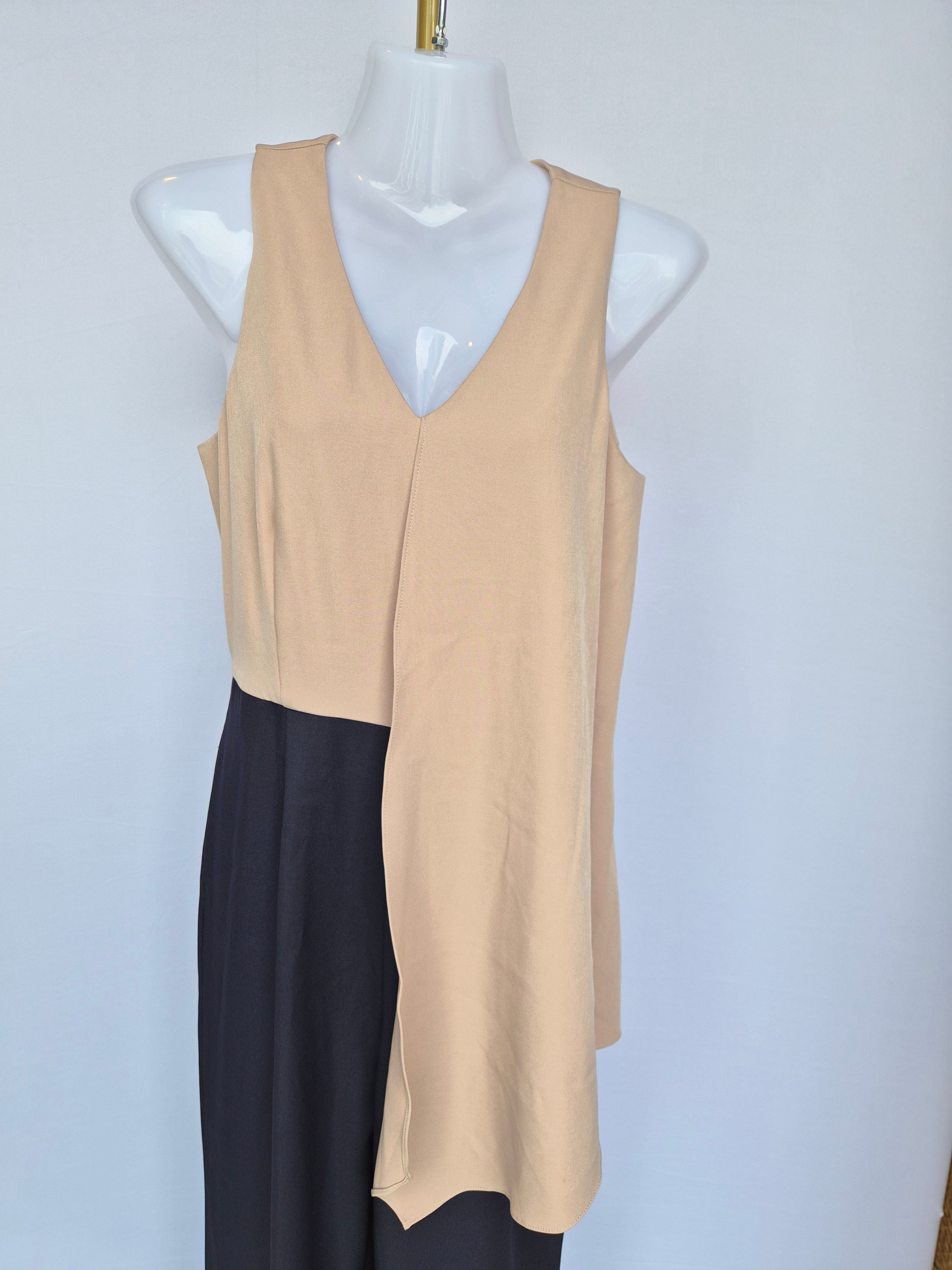 Love, Bonito Colourblock Wide-Leg Jumpsuit (Size S / UK 8)