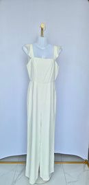 Lylas by Love, Bonito White Wide-Leg Jumpsuit (Size S / UK 8)
