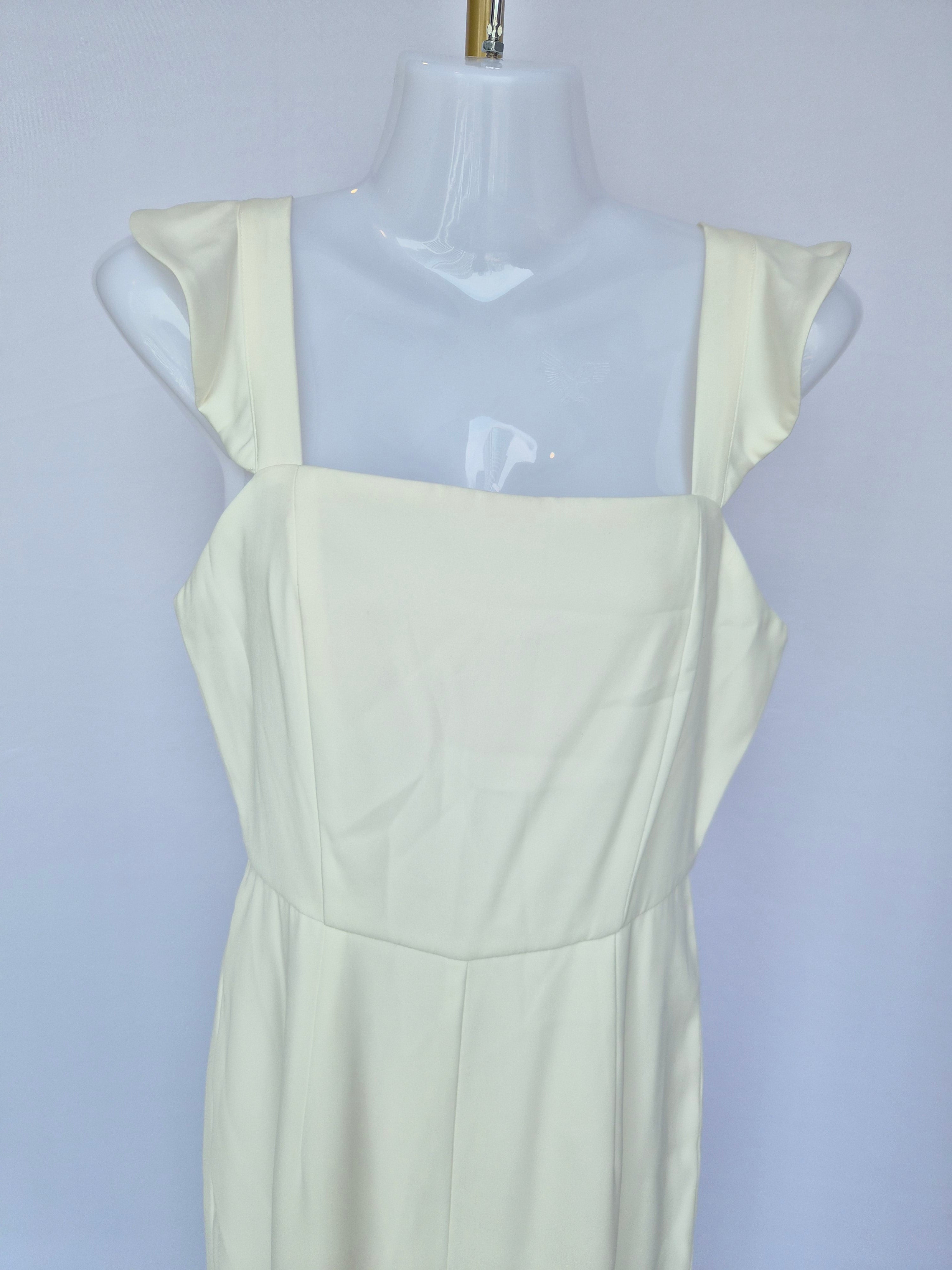 Lylas by Love, Bonito White Wide-Leg Jumpsuit (Size S / UK 8)