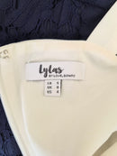 Lylas by Love, Bonito White Wide-Leg Jumpsuit (Size S / UK 8)