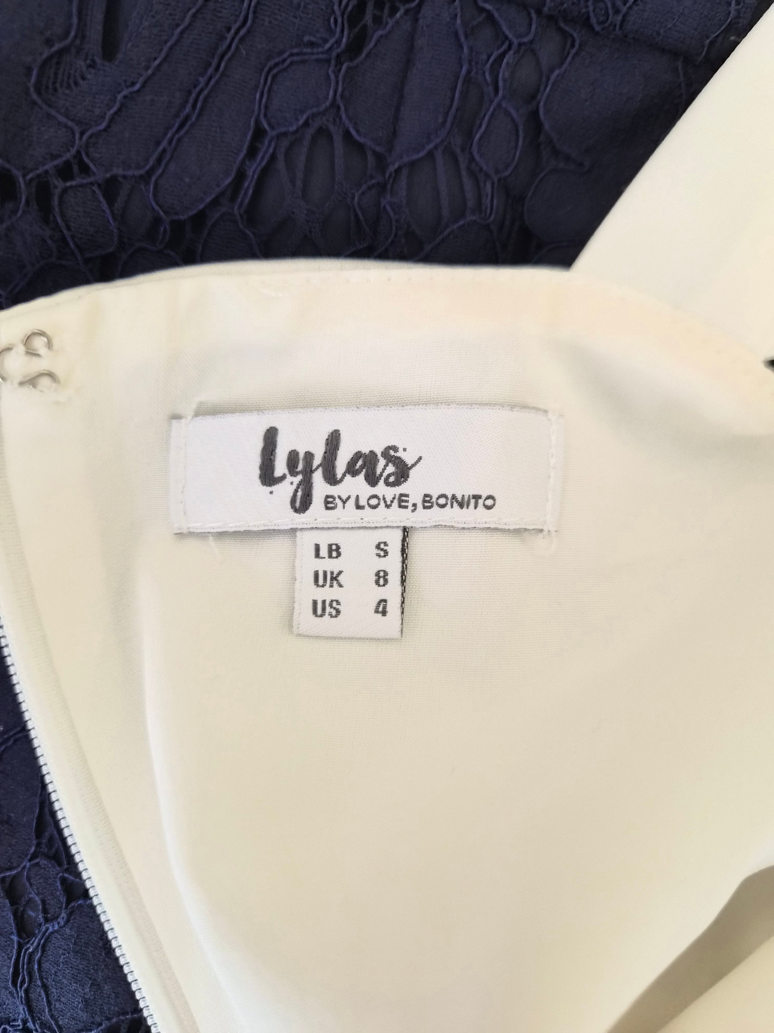 Lylas by Love, Bonito White Wide-Leg Jumpsuit (Size S / UK 8)