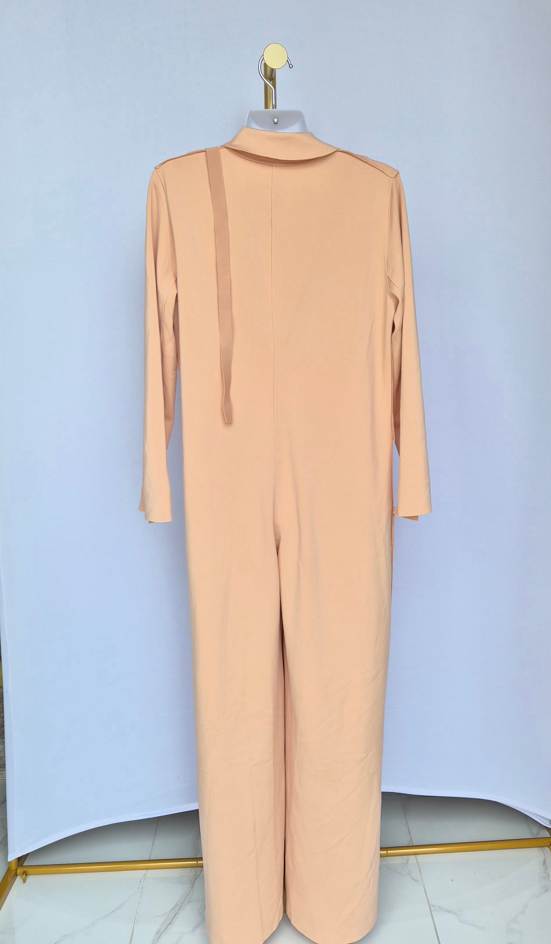 Doublewoot Blush Wide-Leg Jumpsuit – Size S
