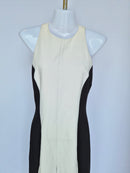 Black & White Colour Block Midi Pant Suit Estimate Size S