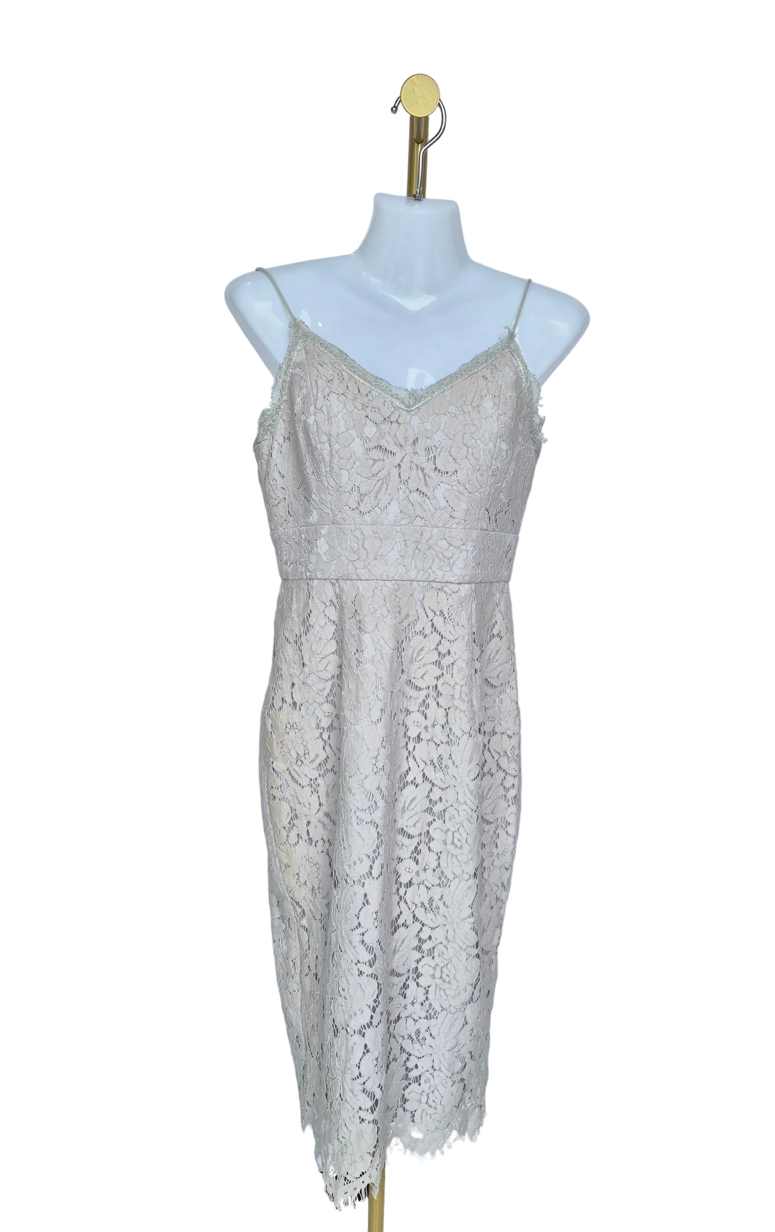 Lylas by Love, Bonito Lace Midi Dress - Size S (UK 8)
