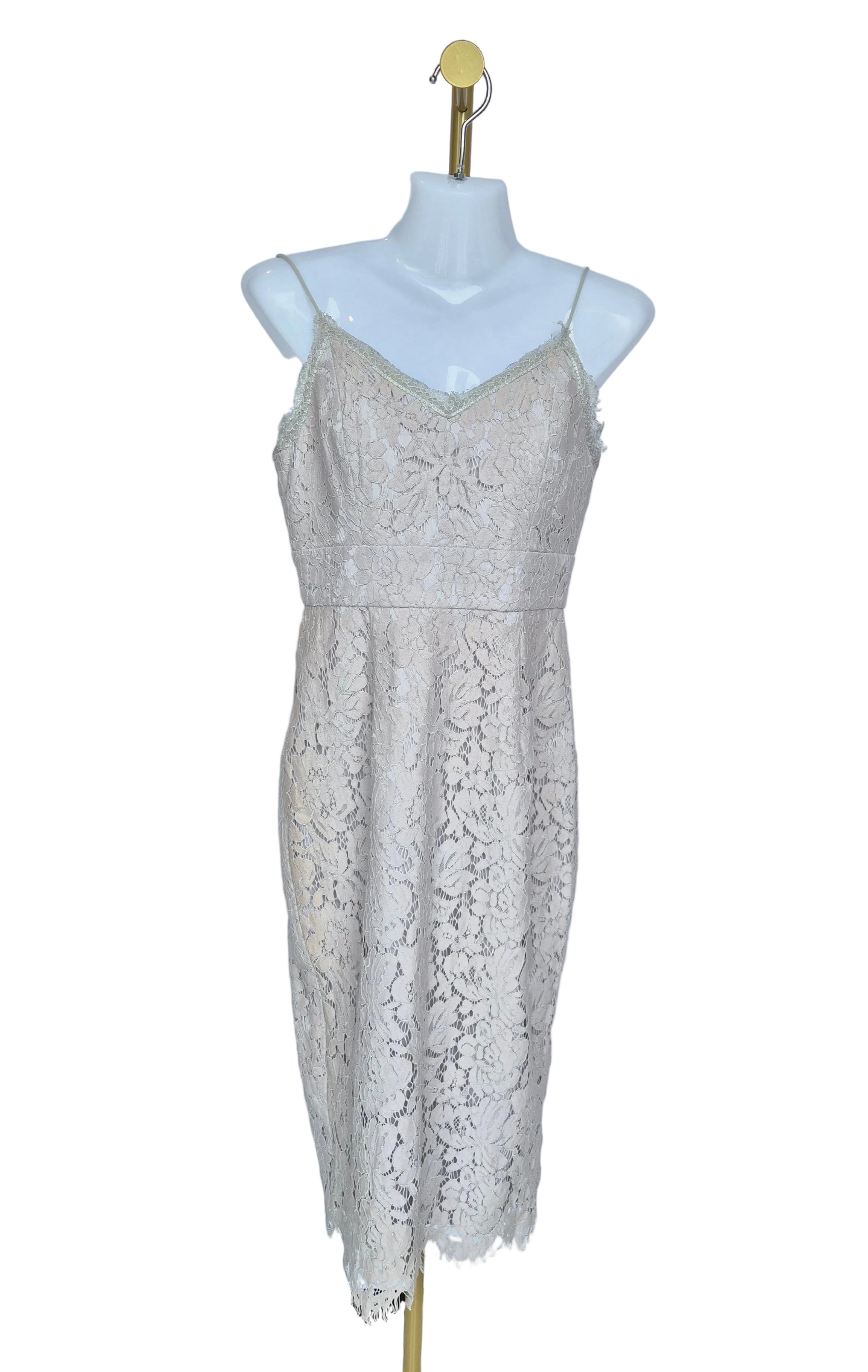 Lylas by Love, Bonito Lace Midi Dress - Size S (UK 8)