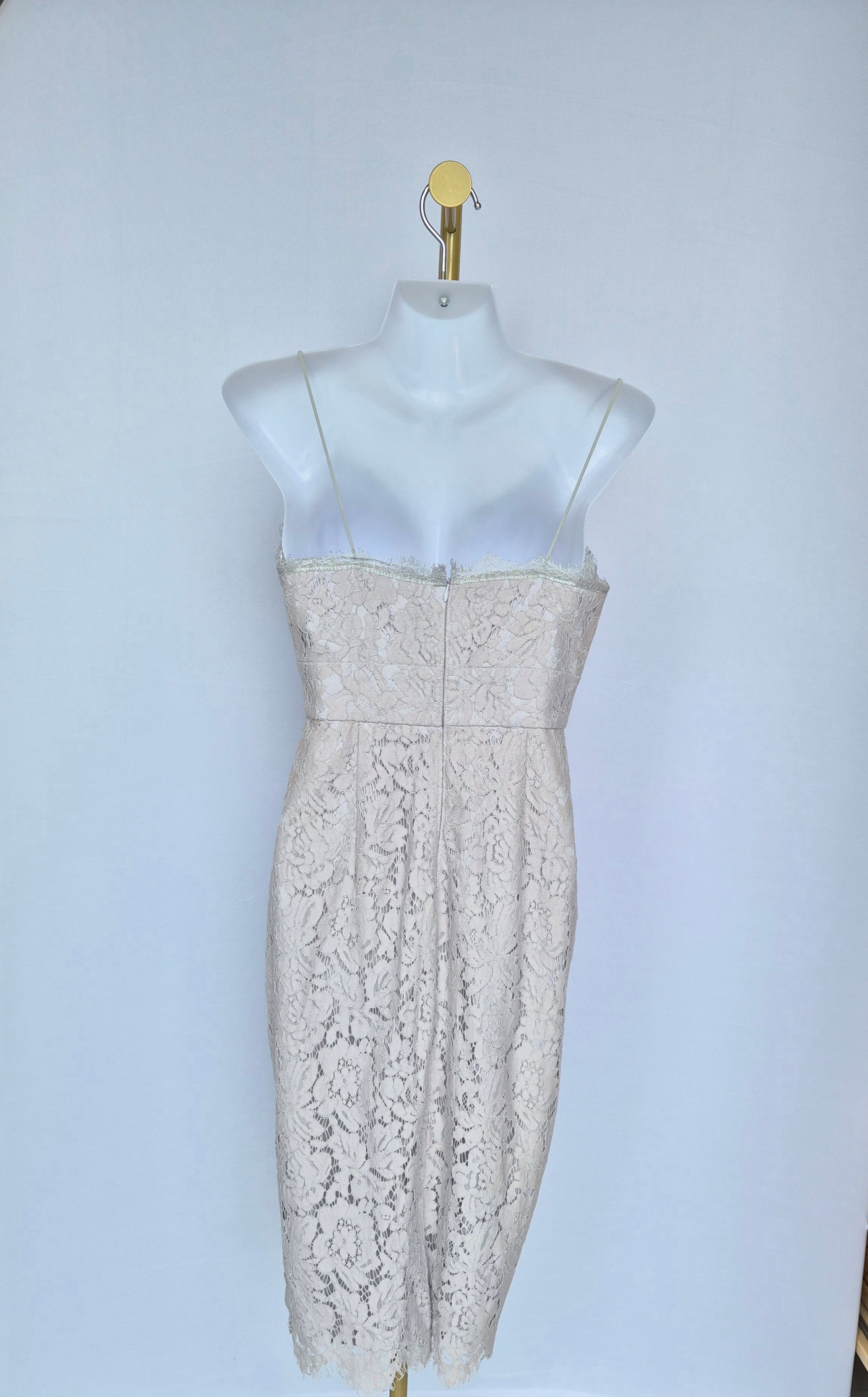 Lylas by Love, Bonito Lace Midi Dress - Size S (UK 8)