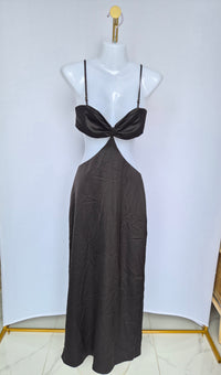 Black Cut-Out Maxi Dress Size S