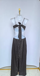Black Cut-Out Maxi Dress Size S
