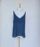 Topshop Navy Chiffon Cami Top – UK 6 (XS)
