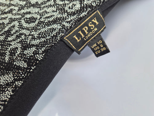Lipsy London One-Shoulder Maxi Dress – UK 10 (US 6 / EU 38/M)