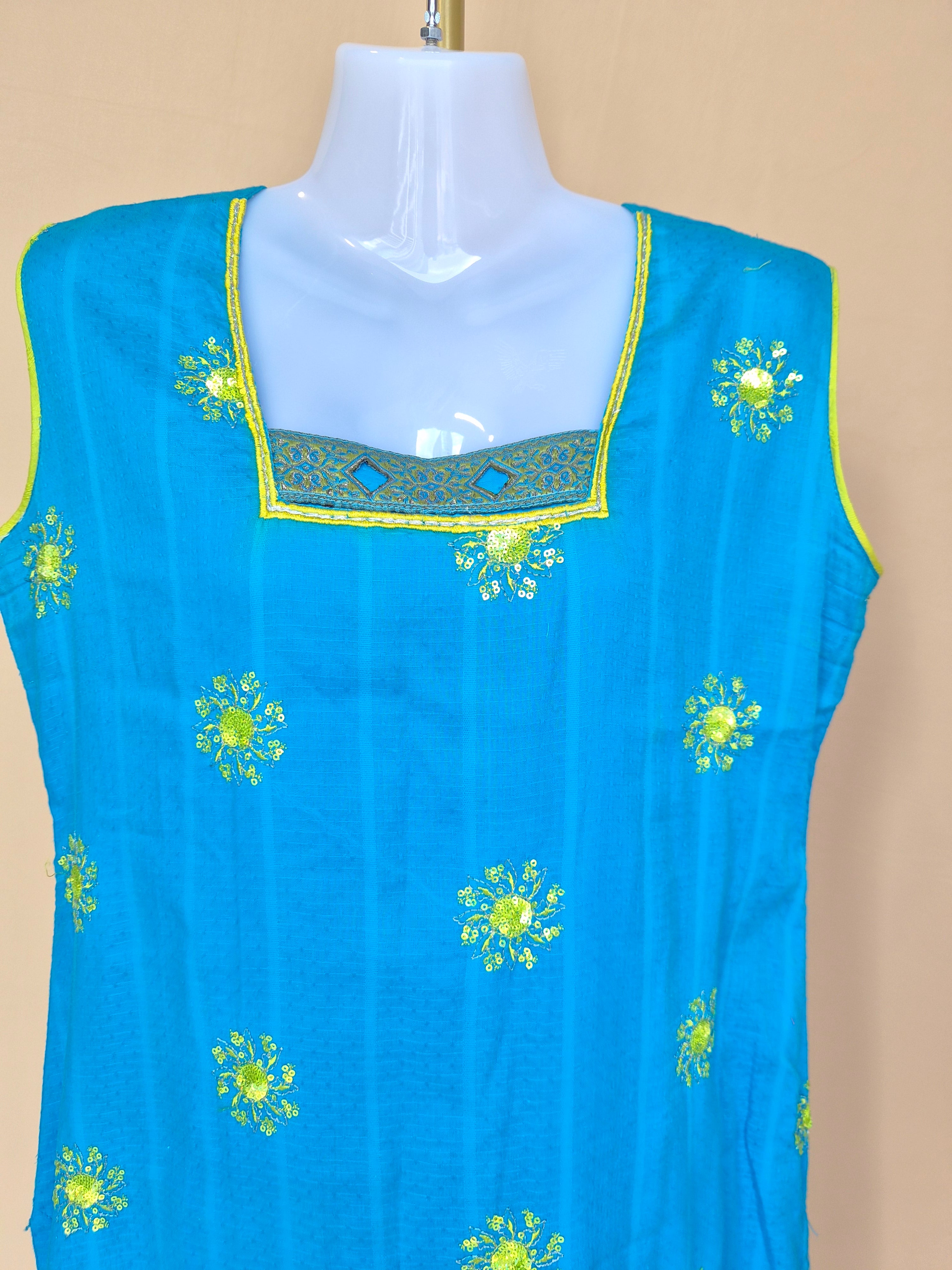 Seherish Lucky Noble Embroidered Tassel Kurta Dress Size XL