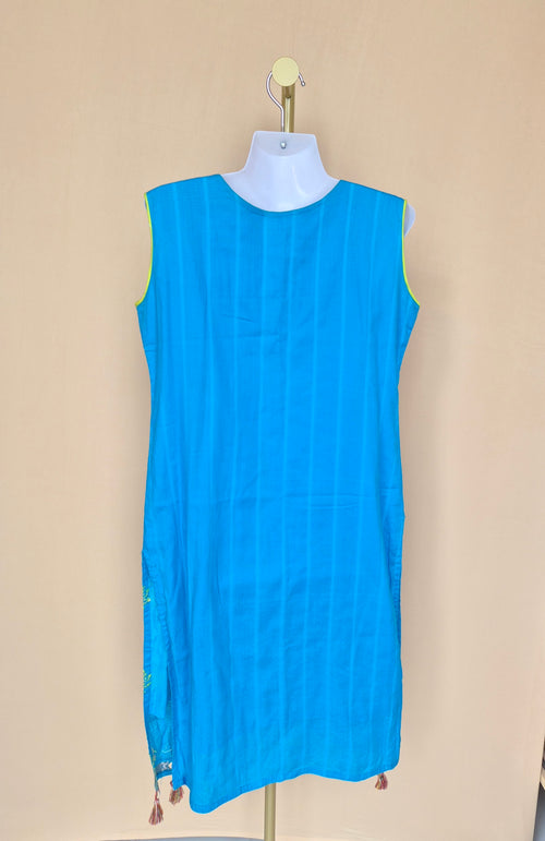 Seherish Lucky Noble Embroidered Tassel Kurta Dress Size XL