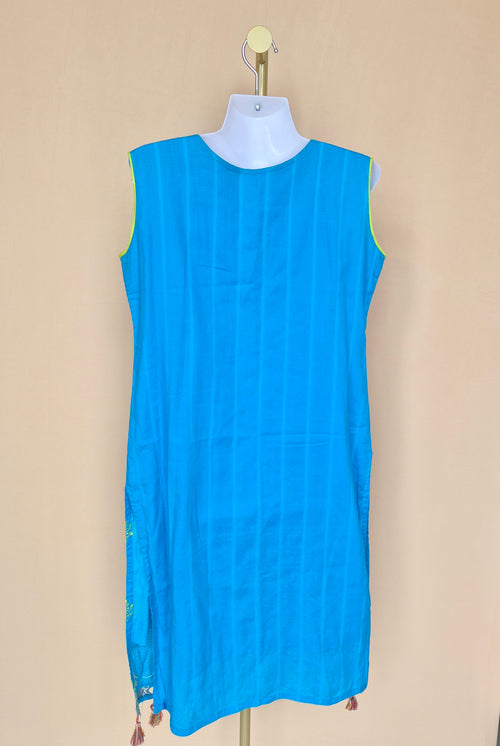 Seherish Lucky Noble Embroidered Tassel Kurta Dress Size XL