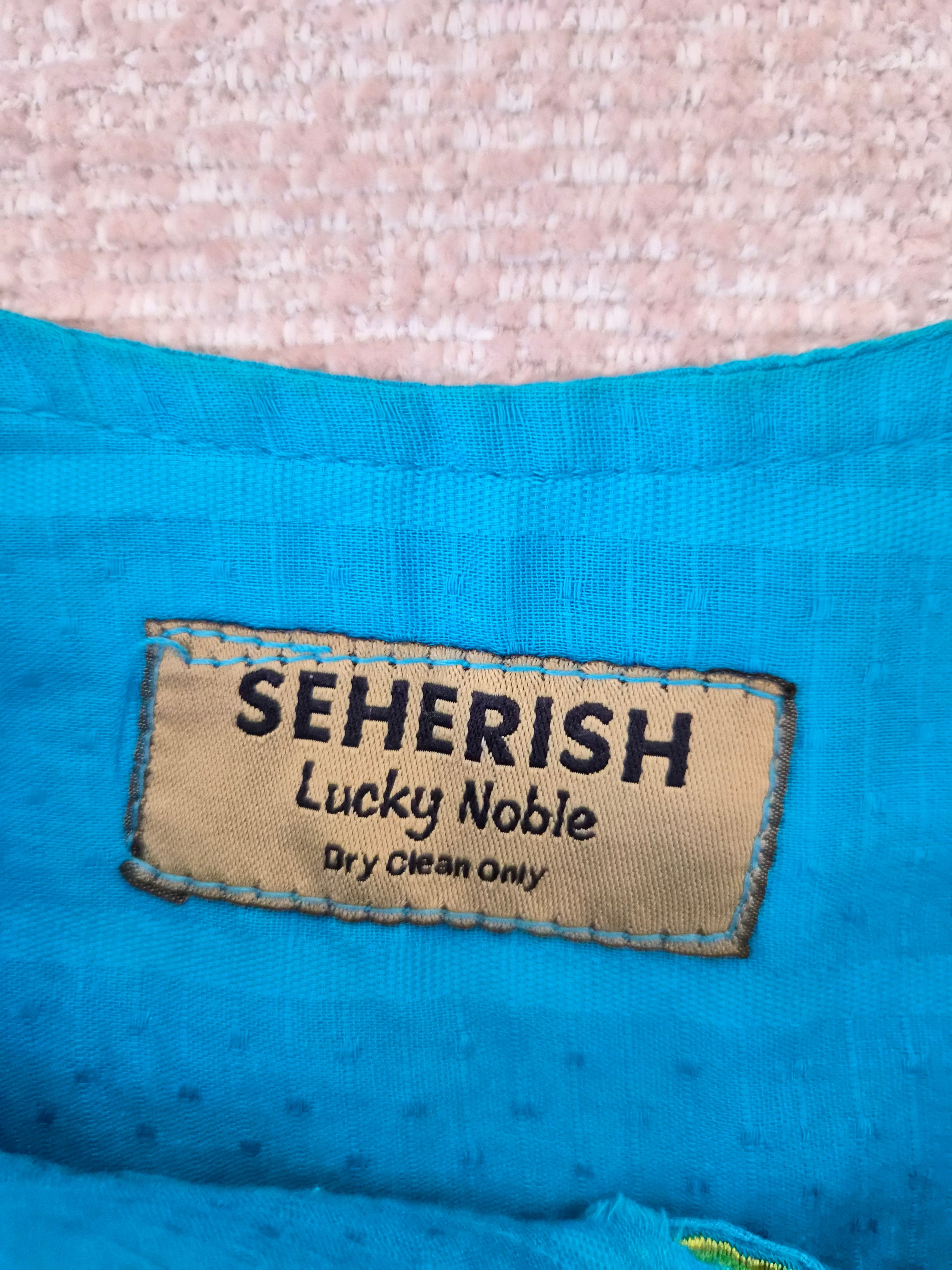 Seherish Lucky Noble Embroidered Tassel Kurta Dress Size XL