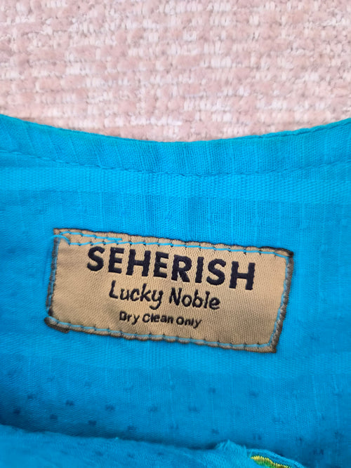Seherish Lucky Noble Embroidered Tassel Kurta Dress Size XL