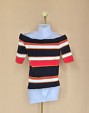 Massimo Dutti Off-Shoulder Knit Top (XS)