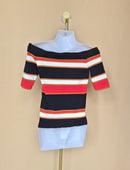 Massimo Dutti Off-Shoulder Knit Top (XS)