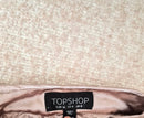 Topshop Rose Gold Sequin High-Waisted Shorts – Size S