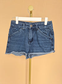 Garage Jeans Dark Wash High-Waisted Denim Shorts – Size 2