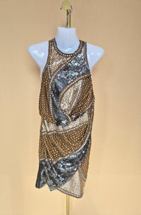 ASOS Design Embellished Sequin Mini Dress – Size US 6