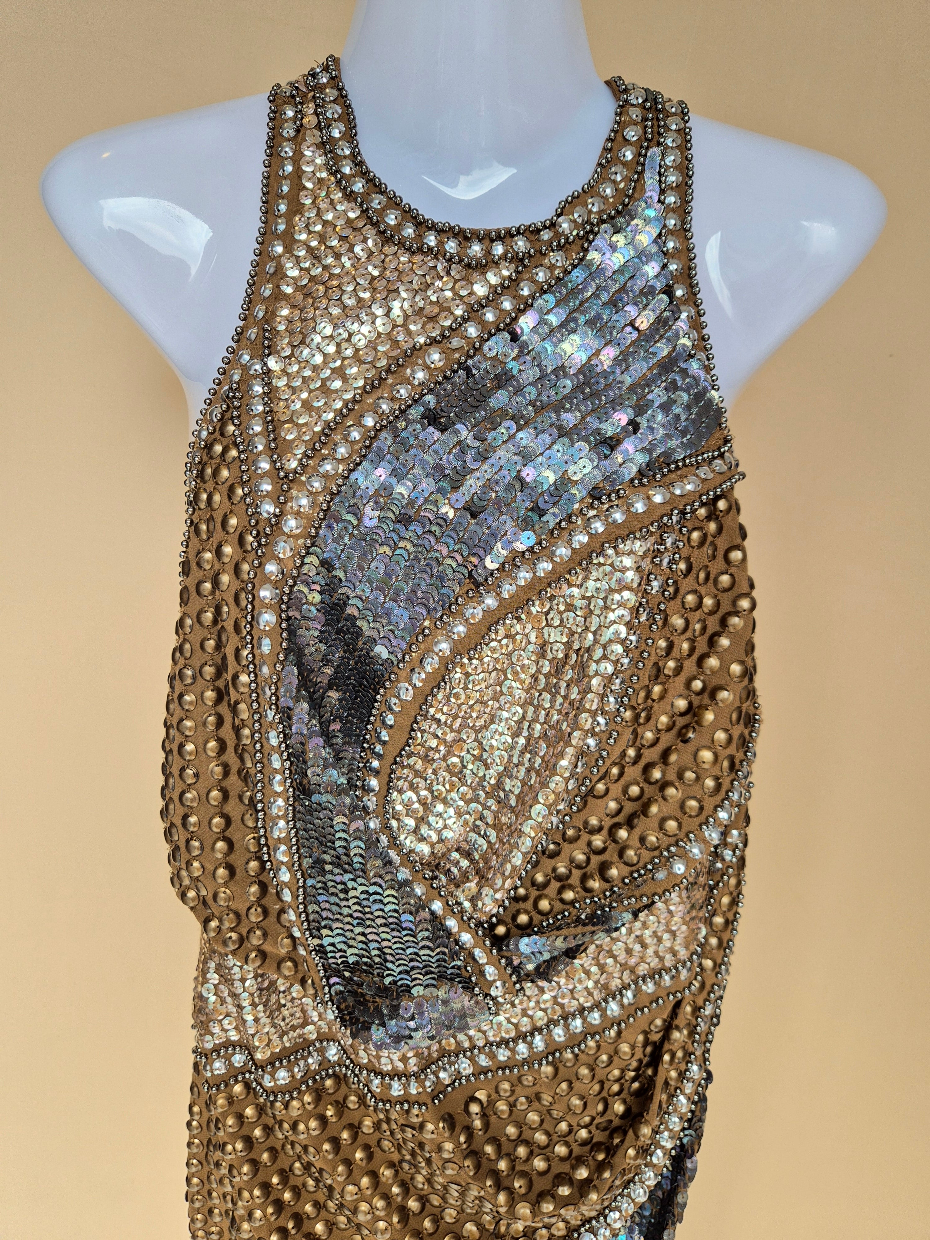 ASOS Design Embellished Sequin Mini Dress – Size US 6