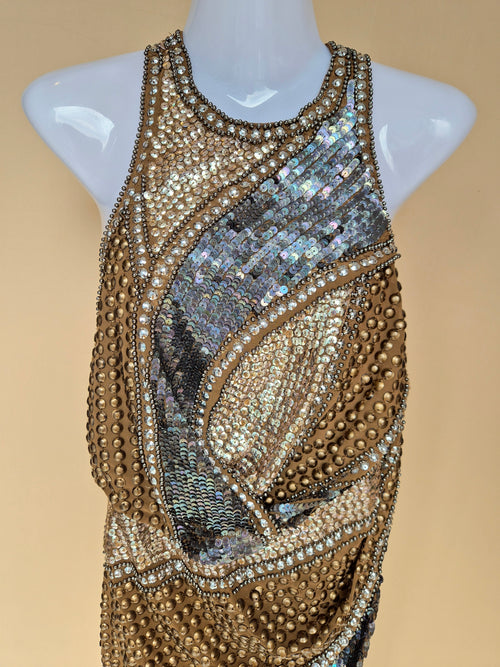 ASOS Design Embellished Sequin Mini Dress – Size US 6
