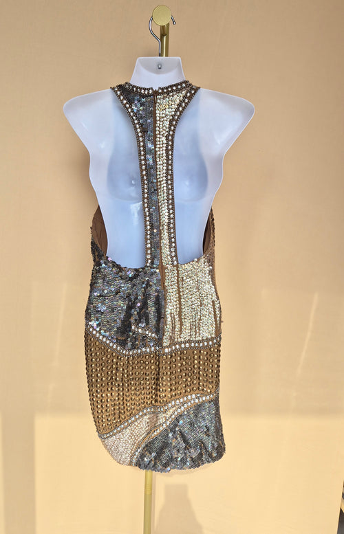 ASOS Design Embellished Sequin Mini Dress – Size US 6