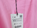 Zara Pink Satin Cowl Neck Mini Slip Dress – Size XS Brand New