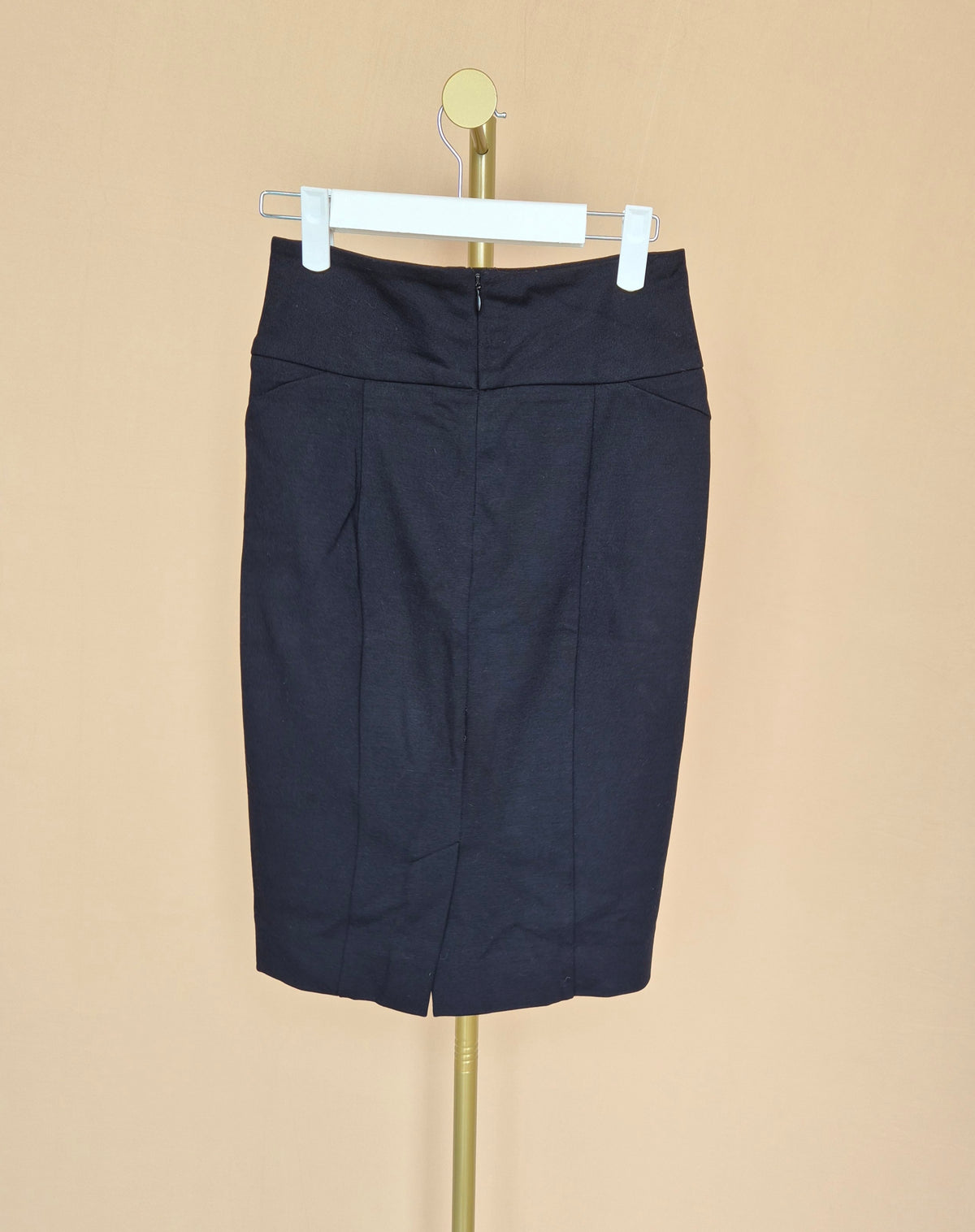 Club Monaco Black High-Waisted Pencil Skirt – Size 00
