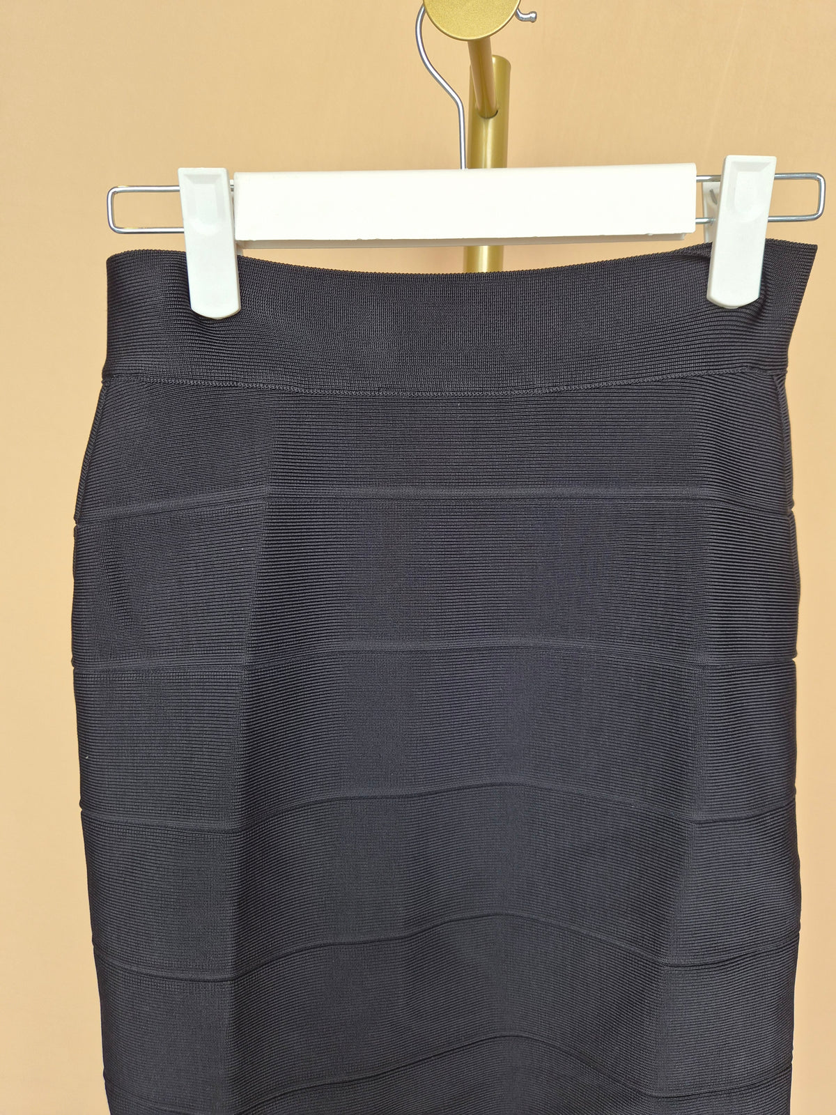 BCBGMAXAZRIA Black Bandage Pencil Skirt – Size XS