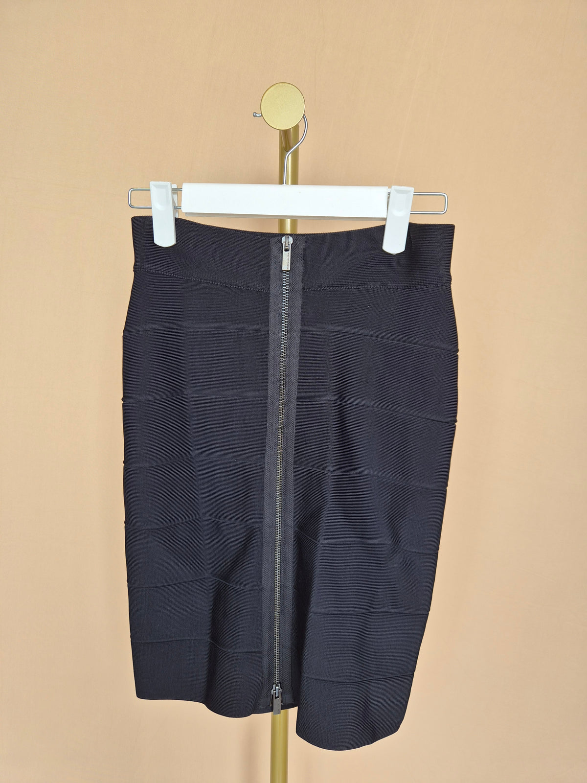 BCBGMAXAZRIA Black Bandage Pencil Skirt – Size XS