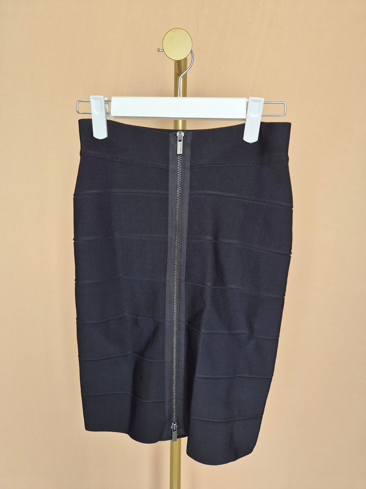 BCBGMAXAZRIA Black Bandage Pencil Skirt – Size XS