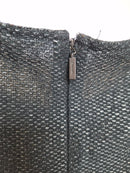 Calvin Klein Black Textured Crop Top – Size M
