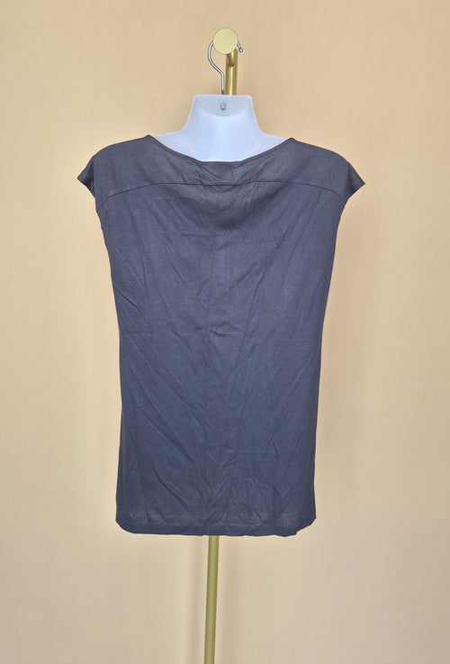 Club Monaco Gray Sequin Embellished Top – Size S/P