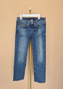True Religion Medium-Wash Straight Leg Jeans – Size 26