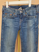 True Religion Medium-Wash Straight Leg Jeans – Size 26